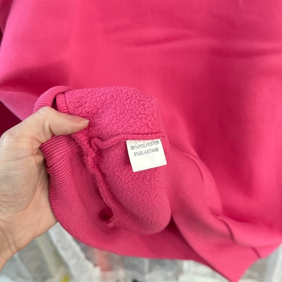 Taylor Swift 1989 Taylor's Version Crewneck Pink Sweatshirt Large - Picture 7 of 9